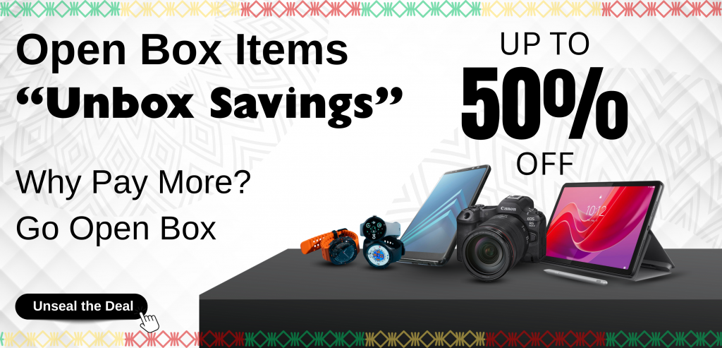Open Box Products from JBS Dubai