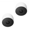 Google Nest Cam Outdoor or Indoor, Battery - 2nd Generation - 2 Count 2