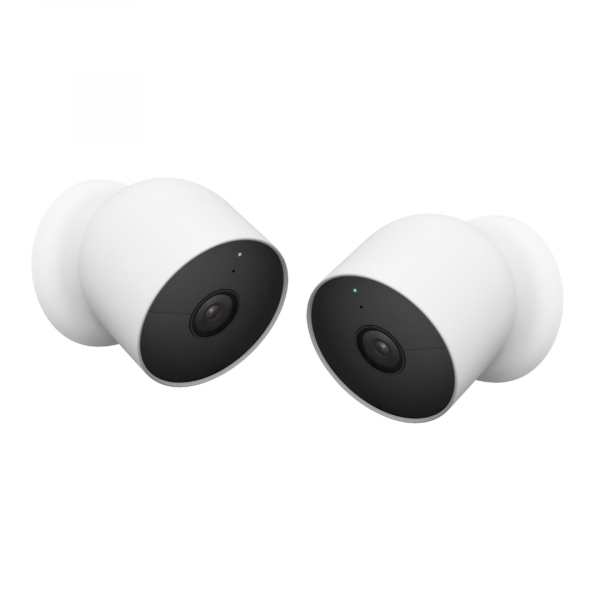 Google Nest Cam Outdoor or Indoor, Battery - 2nd Generation - 2 Count 2