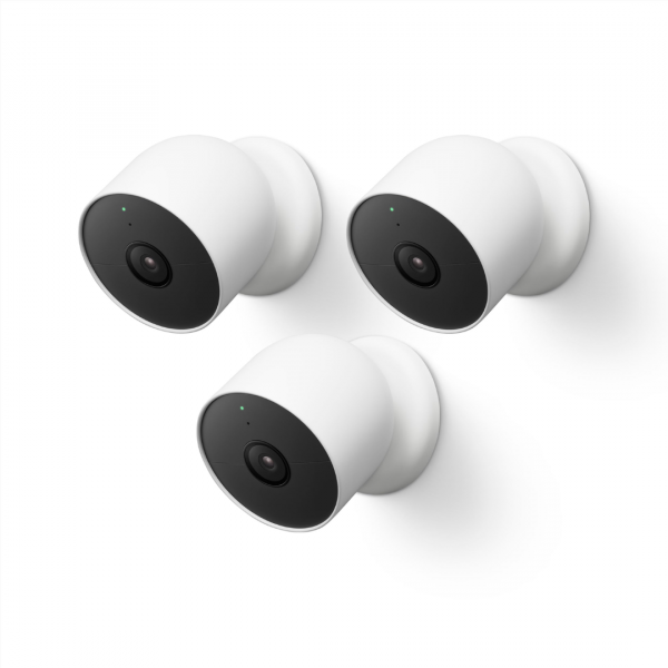 nest cam 3 PACK (indoor & outdoor ,battery)