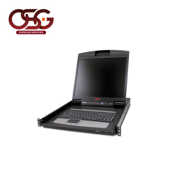 APC 19″ Rack LCD Console AP5719 | 1U Rackmount KVM